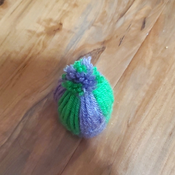 Green and Purple Hat Decor - Picture 2 of 2